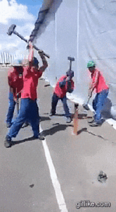 team work with basic tools