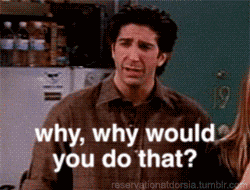 why would ai do that ross friends
