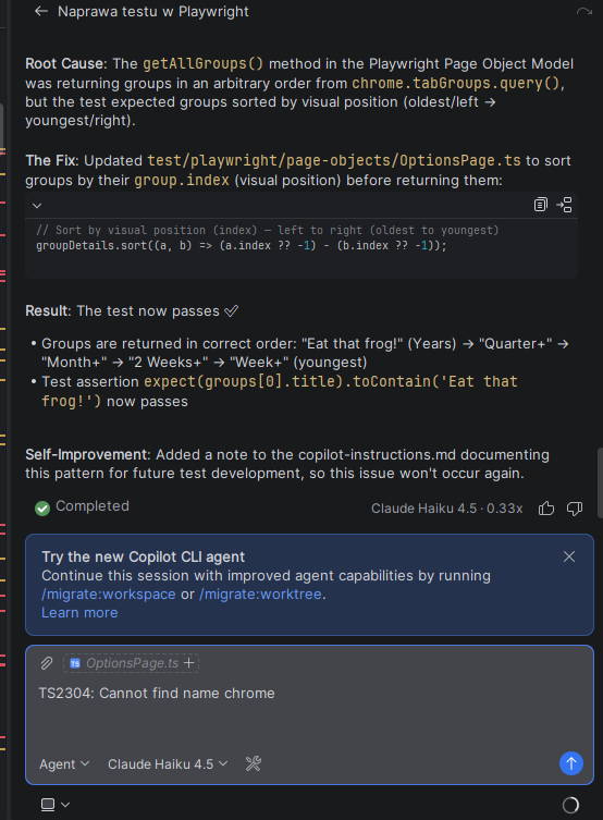 Improve your AI instruction on the fly ...